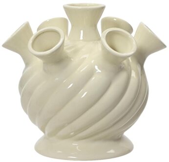 Vaas Porselein Wit 18 Cm