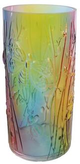 Vaas Rainbow multicolor glas Ø12x25,5cm