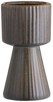 Vaas Ribe - - 29xØ15 Cm - Keramiek - Bruin