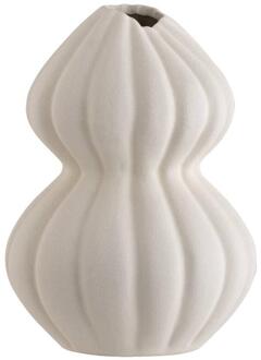 Vaas Sereen - Off-white - 26xØ18,5 Cm - Keramiek - Crème#Wit