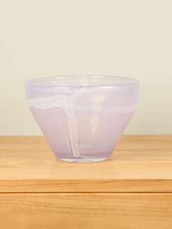 Vaas uit glas paars LO-11, 17 cm
