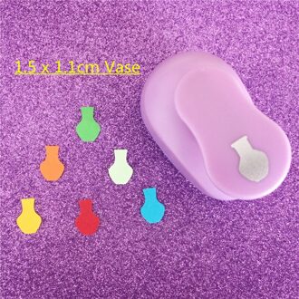 Vaas vorm 5/8 "(1.5 cm) papier EVA foam perforator wenskaart handgemaakte jardiniere craft punch cortador de papel de scrapbooking