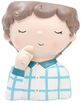 Vaas Woondecoratie Plantenbakken Vetplanten Cactus Leuke Meisjes Jongens Bloempot Voor Tuin Office Desktop Decoratie 02