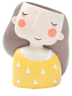 Vaas Woondecoratie Plantenbakken Vetplanten Cactus Leuke Meisjes Jongens Bloempot Voor Tuin Office Desktop Decoratie 05