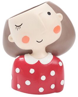 Vaas Woondecoratie Plantenbakken Vetplanten Cactus Leuke Meisjes Jongens Bloempot Voor Tuin Office Desktop Decoratie 07