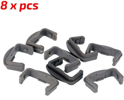 Vaatwasser Mand Rail End Cap Vervanging Voor Beko DIN1531 1887460100X8 Stuks