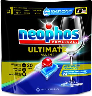 Vaatwastabletten Neophos Ultimate All In 1 20 st