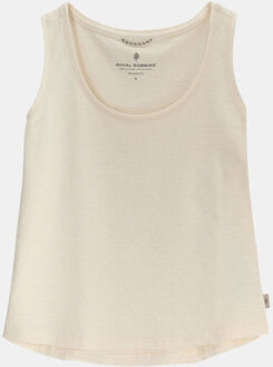 Vacationer Boxy Tank Top Dames Wit - XL