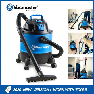 Vacmaster Industrial Vacuum Cleaner Wet Dry Vacuums with Power Tool Socket Dust Collector Garage Workshop Cleaner