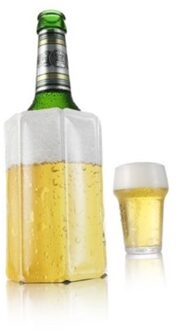 Vacu Vin Koeler Bierfles - Vacuvin Geel