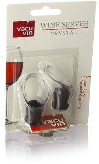 Vacu Vin Schenktuit voor Wijn - 2 Stuks Transparant