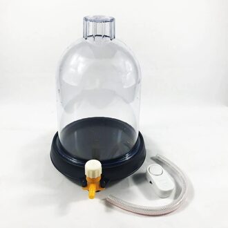 Vacuüm Kap Zuig Disc Bell In Vacuüm Laboratorium Plastic Jar Geluid Natuurkunde Wetenschappelijke Experimentele Tool