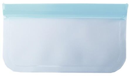 Vacuüm Opslag Food-Grade Doorschijnend Frosted Peva Voedsel Vers Houden Zak Koelkast Vers Houden Zak Bevriezing Tas herbruikbare licht blauw A