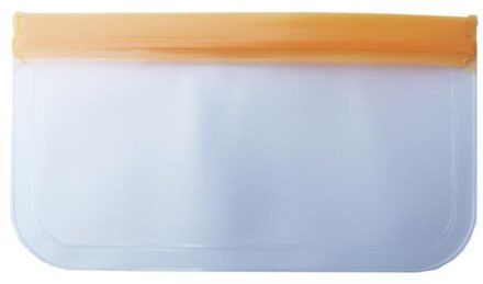 Vacuüm Opslag Food-Grade Doorschijnend Frosted Peva Voedsel Vers Houden Zak Koelkast Vers Houden Zak Bevriezing Tas herbruikbare oranje A