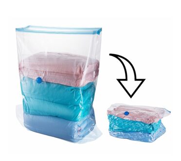 Vacuüm Opslag Kubus Zakken Ruimte Saver voor Dekens Dekbedden en Kussens 80x100x40cm