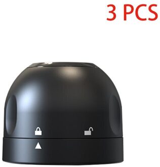 Vacuüm Rode Wijn Fles Cap Stopper Siliconen Verzegelde Champagne Flessenstop Vacuüm Behouden Versheid Wijn Plug Bar Gereedschap 3 Pcs 3 stk