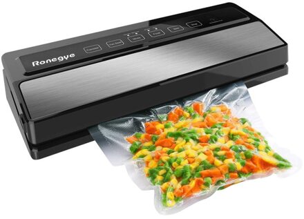 Vacuüm Sealer Beste Volautomatische Draagbare Huishoudelijke Voedsel Nat Droog 220 V Verpakking Machine Afdichting Omvat 5 Stuks Zakken gratis US plug