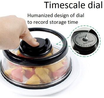 Vacuüm Voedsel Deksel Sealer Mintiml Keuken Vacuüm Voedsel Sealer Verse Cover Koelkast Schotel Voedsel Covers Keuken Tool roze