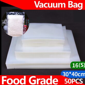 Vacuüm Zakken Nylon Pa Vacuüm Seal Zakken 16 Silk30X40cm Voedsel Opslag Vacuüm Sealer Zakken Huisdier Plastic Verpakking Zakken Custom