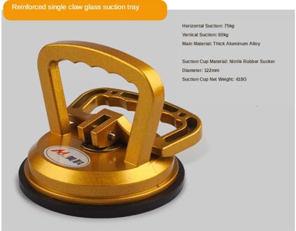 Vacuüm Zuignap Glas Lifter Krachtige Glazen Tegel Carrier Gripper Sucker Plaat Voor Glas Tegels Spiegel Graniet Lifting Tool Strengthen 1hoofd