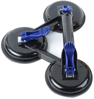 Vacuüm Zuignap Glas Lifter Vacuüm Lifter Gripper Sucker Plaat Voor Glas Tegels Spiegel Graniet Lifting OCT998 goud zwart 3 heads