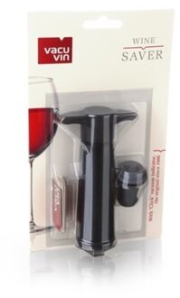 vacuümpomp met afsluitdop Zwart