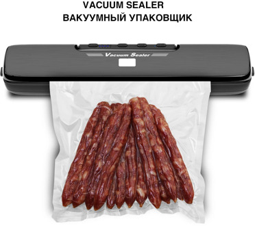 Vacuum Food Sealer 220V/110V Best Automatic Commercial Household Food Vacuum Sealer Packaging Machine Include 15Pcs Bags 2021