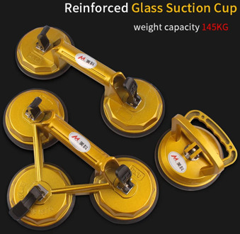 Vacuum Suction Cup Glass Lifter Powerful Glass Tile Carrier Gripper Sucker Plate for Glass Tiles Mirror Granite Lifting Tool