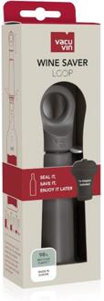 VacuVin Vacu Vin Wine Saver Loop + stopper grijs