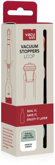 VacuVin Vacu Vin Wine Stoppers Colored Loop verschillende