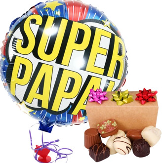 Vaderdag ballon + 300 gram bonbons