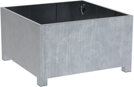 Vadim verzinkt stalen plantenbak 140x140x80cm. op=op