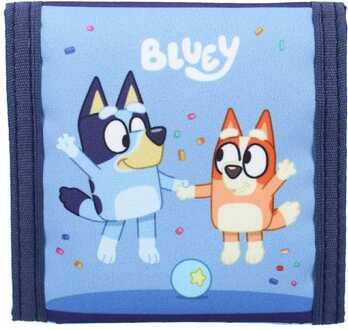 Vadobag Bluey Wallet Black Bluey Best Friends Fun