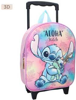 Vadobag Lilo & Stitch Trolley Backpack 3D Great Escapes 32 cm