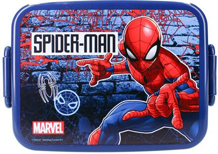 Vadobag Lunchbox Spider-Man Let's Eat! blauw