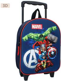 Vadobag Marvel Trolley Backpack 3D Avengers Great Escapes 32 cm