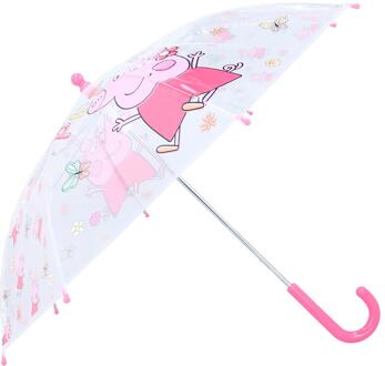 Vadobag Paraplu Peppa Pig Rainy Days roze
