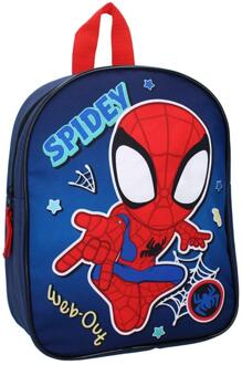 Vadobag Rugzak Spidey Web-Out! 29x22x9cm blauw