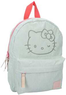 Vadobag Sanrio Backpack Hello Kitty Have a Nice Day Green