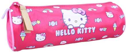 Vadobag Sanrio Pencil case Hello Kitty Follow The Rainbow Round
