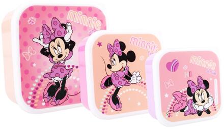 Vadobag Snackbox (3in1) Minnie Mouse Fresh Bites roze