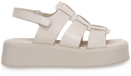 Vagabond Shoemakers Witte Courtney Leren Sandalen Vagabond Shoemakers , White , Dames - 39 Eu,40 EU