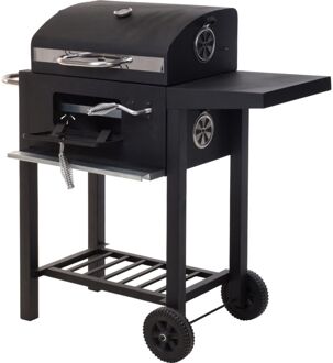 VAGGAN Luxe Houtskool Barbecue - Grilloppervlak (LxB) 44 X 32 cm - Staal - Matzwart