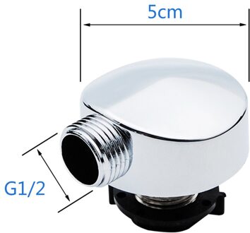 Vagsure verchroomde plastic douche Connector Sauna Spa Voor Bad Douchecabine Kamer Accessoires Onderdelen JK-110S