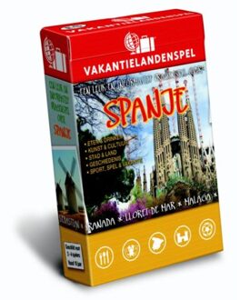 Vakantielandenspel Spanje - Vakantielandenspel - (ISBN:9789491263125)