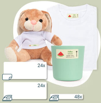 Vakantiepakket - set van 96