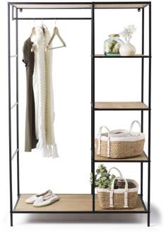 Vakkenkast/kledingrek - 160x100x50 cm