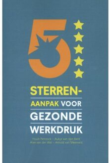 Vakmedianet 5 sterren aanpak voor gezonde werkdruk - Boek Huub Pennock (9462153140)