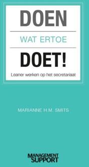 Vakmedianet Doen wat ertoe doet - Boek Marianne H.M. Smits (9462153914)