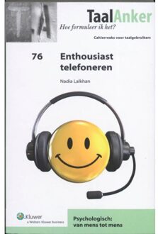 Vakmedianet Enthousiast telefoneren - Boek Nadia Lalkhan (9013066313)